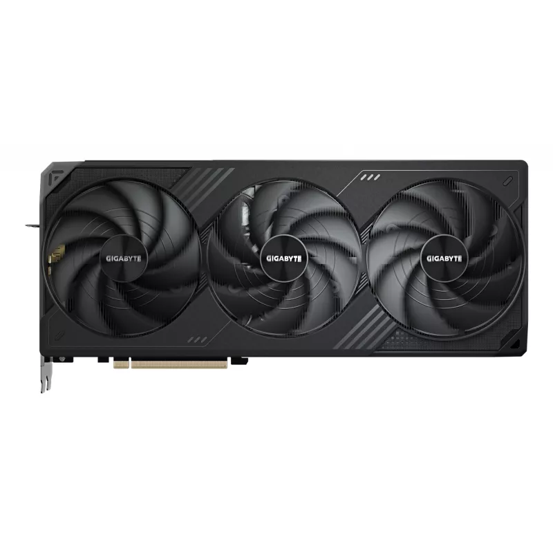 Placa gráfica GIGABYTE GeForce RTX 5090 WINDFORCE OC 32G – 32 GB GDDR7, 512 Bit, PCI-E 5.0, 2467 MHz de frequência do núcleo, 3 x DP 2.1a, 1 x HDMI 2.1b, NVIDIA DLSS 4, GV-N5090WF3OC-32GD