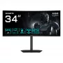 Monitor gaming curvo GIGABYTE GS34WQCA 34 polegadas WQHD - 3440 x 1440, 1500R, 120 Hz, 1 ms, 300 cd/m², FreeSync Premium, HDR Ready, HDMI 2.0, DisplayPort 1.4