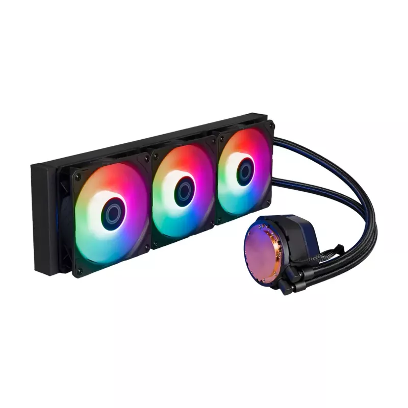 Kit de refrigeração líquida Cooler Master MasterLiquid 360 ATMOS 12 cm preto