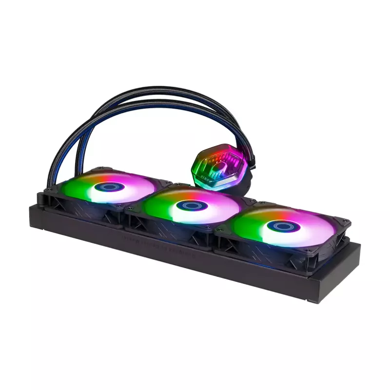 Kit de refrigeração líquida Cooler Master MasterLiquid 360 ATMOS 12 cm preto