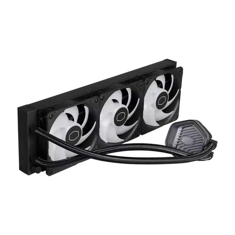 Kit de refrigeração líquida Cooler Master MasterLiquid 360 ATMOS 12 cm preto