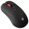 Rato ótico RF silencioso sem fios DEFENDER Nexus MS-195 — 1600 DPI, 2,4 GHz, Nano-USB, ambidestro, 2×AAA, preto