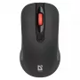 Rato ótico RF silencioso sem fios DEFENDER Nexus MS-195 — 1600 DPI, 2,4 GHz, Nano-USB, ambidestro, 2×AAA, preto