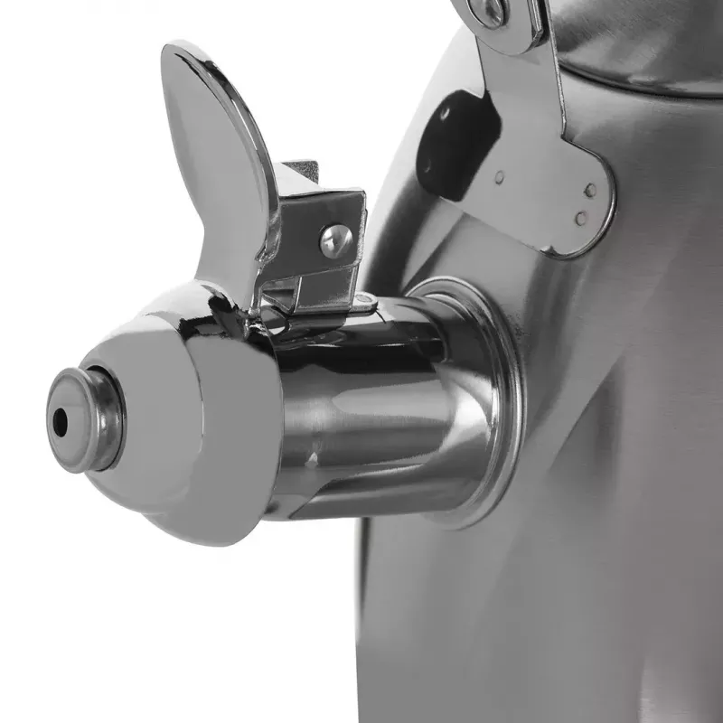 Chaleira Maestro MR-1305 — chaleira de fogão em aço inoxidável, 3,0 L, adequada para indução, apito, tampa articulada