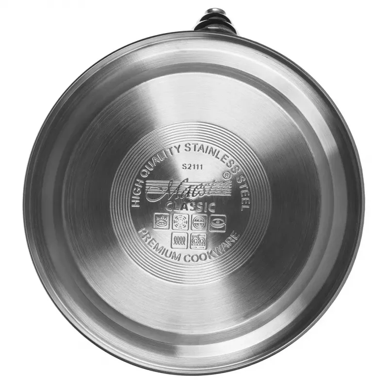 Chaleira Maestro MR-1305 — chaleira de fogão em aço inoxidável, 3,0 L, adequada para indução, apito, tampa articulada