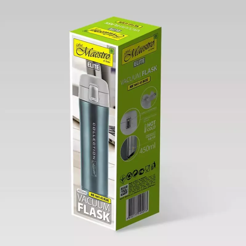 Garrafa térmica Feel-Maestro MR-1641 0,45 L azul