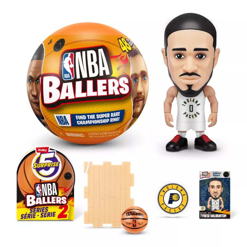 5 Surprise NBA Ballers Série 2, 3 anos, Multicolor