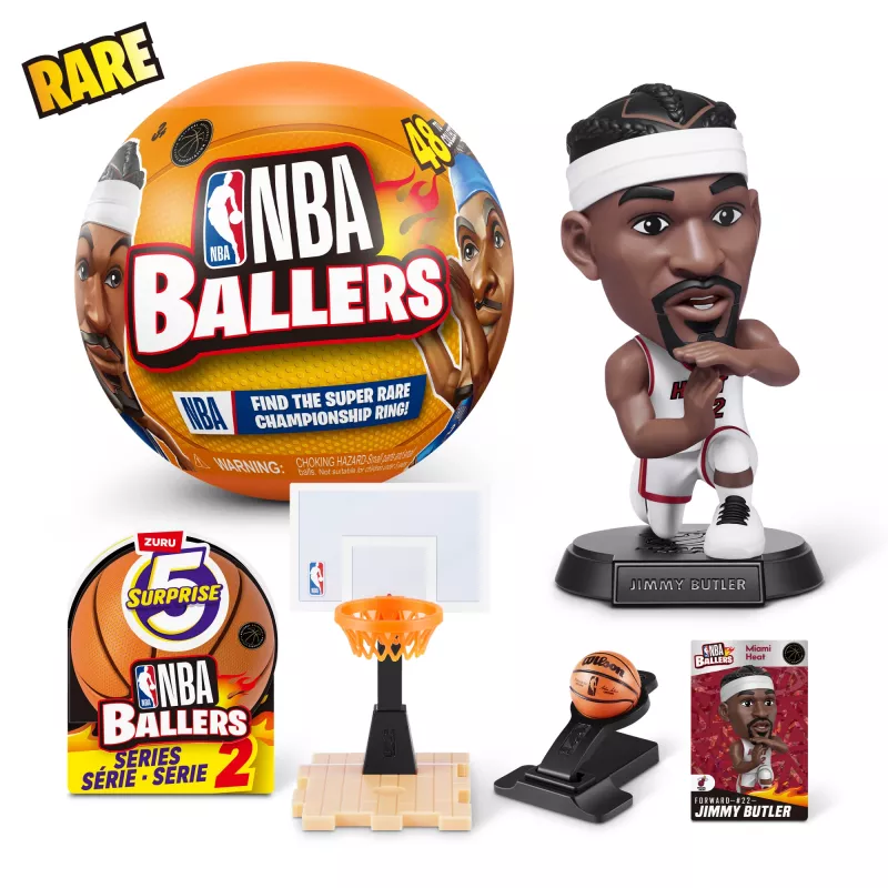 5 Surprise NBA Ballers Série 2, 3 anos, Multicolor