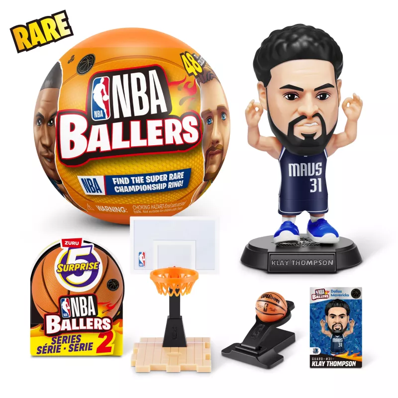 5 Surprise NBA Ballers Série 2, 3 anos, Multicolor