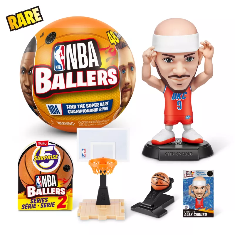 5 Surprise NBA Ballers Série 2, 3 anos, Multicolor