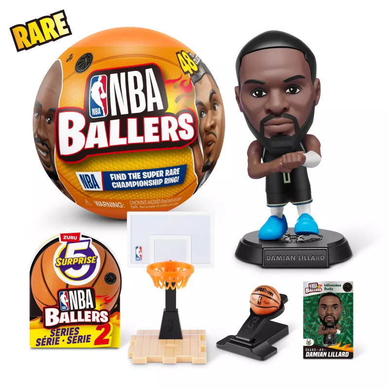 5 Surprise NBA Ballers Série 2, 3 anos, Multicolor
