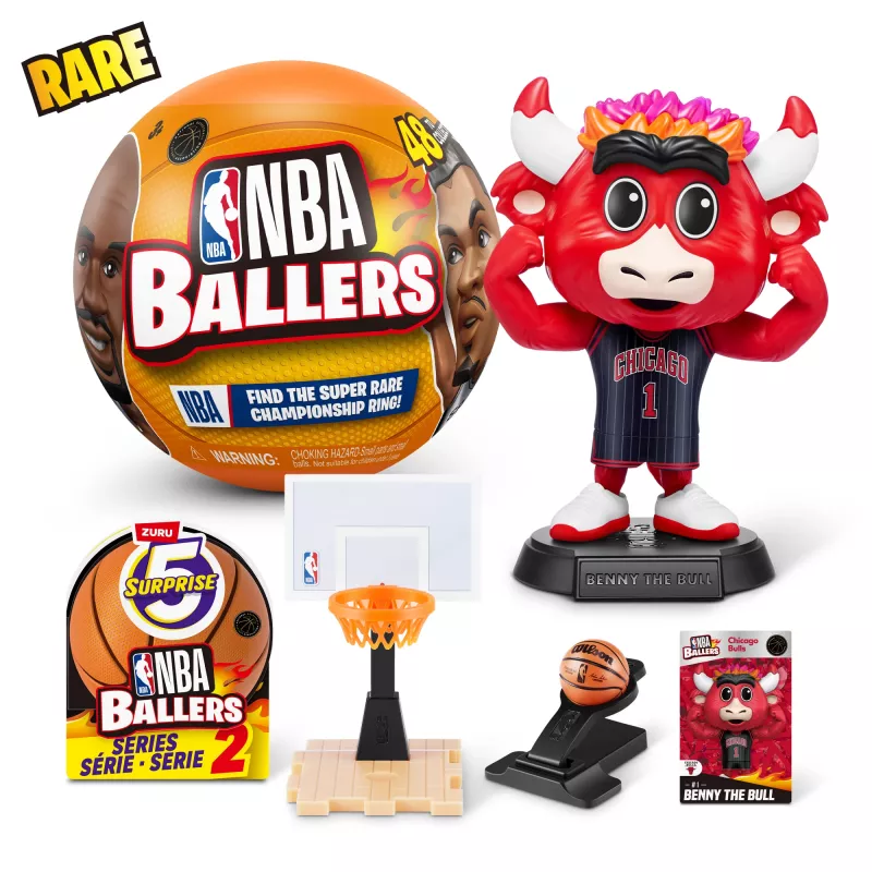 5 Surprise NBA Ballers Série 2, 3 anos, Multicolor