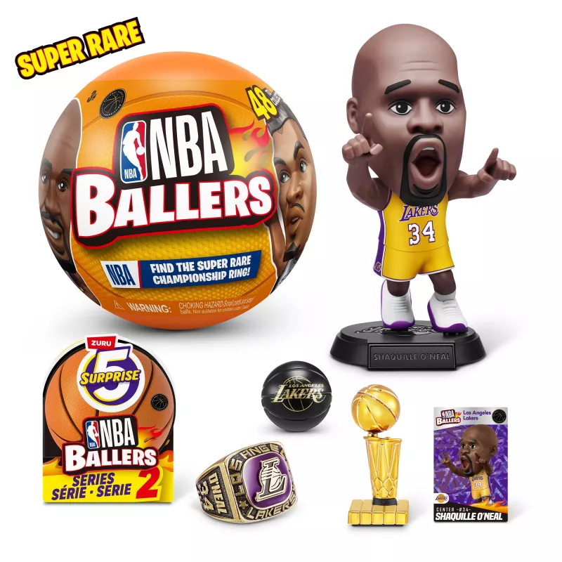 5 Surprise NBA Ballers Série 2, 3 anos, Multicolor