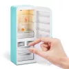 Conjunto de brinquedo Zuru Mini Brands Mini Minis Fill the Fridge Playset — acessórios colecionáveis de frigorífico em miniatura com alimentos