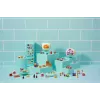 Conjunto de brinquedo Zuru Mini Brands Mini Minis Fill the Fridge Playset — acessórios colecionáveis de frigorífico em miniatura com alimentos