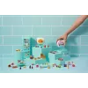 Conjunto de brinquedo Zuru Mini Brands Mini Minis Fill the Fridge Playset — acessórios colecionáveis de frigorífico em miniatura com alimentos