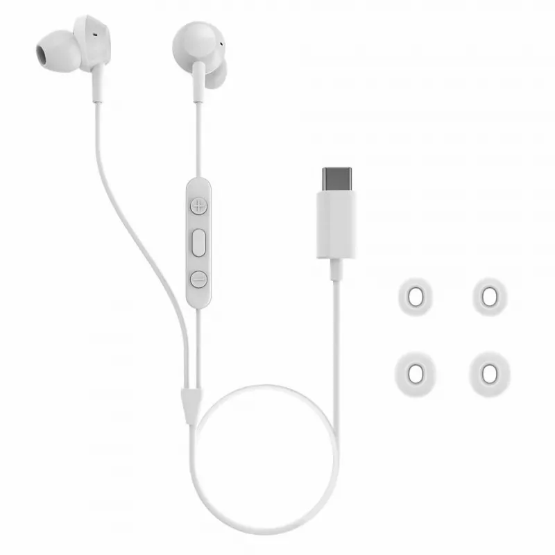 Philips TAE5008WT/00 Auscultadores/Headset com fios In-ear Chamadas/Música USB Type-C branco