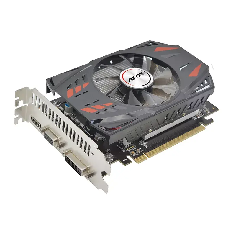 AFOX GeForce GT 730 1GB DDR3 64-bit Low Profile Placa gráfica (AF730-1024D3L7-V1)