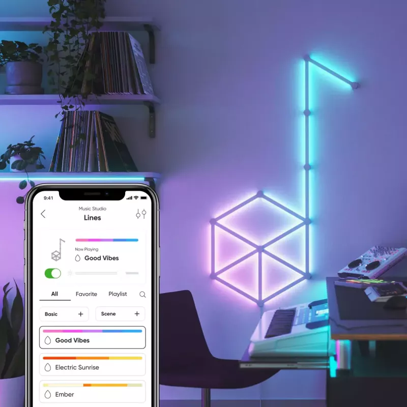 Nanoleaf Lines Starter Kit Other branco RGB IP20 15 unid.