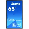 Ecrã de sinalização digital IIYAMA LH6552UHS-B1 64,5 polegadas IPS 4K 3840x2160 500 cd/m² Android 8.0 24/7 preto