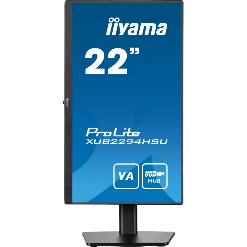 Monitor de computador iiyama ProLite XUB2294HSU-B2 54,6 cm (21,5 polegadas) 1920 x 1080 píxeis Full HD LCD preto