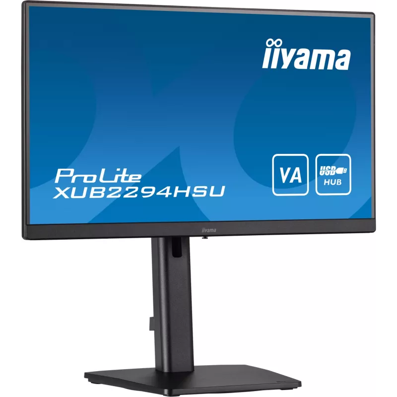 Monitor de computador iiyama ProLite XUB2294HSU-B2 54,6 cm (21,5 polegadas) 1920 x 1080 píxeis Full HD LCD preto