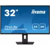 Monitor de computador iiyama ProLite XB3288UHSU-B5 80 cm (31,5 polegadas) 3840 x 2160 píxeis 4K Ultra HD LCD preto