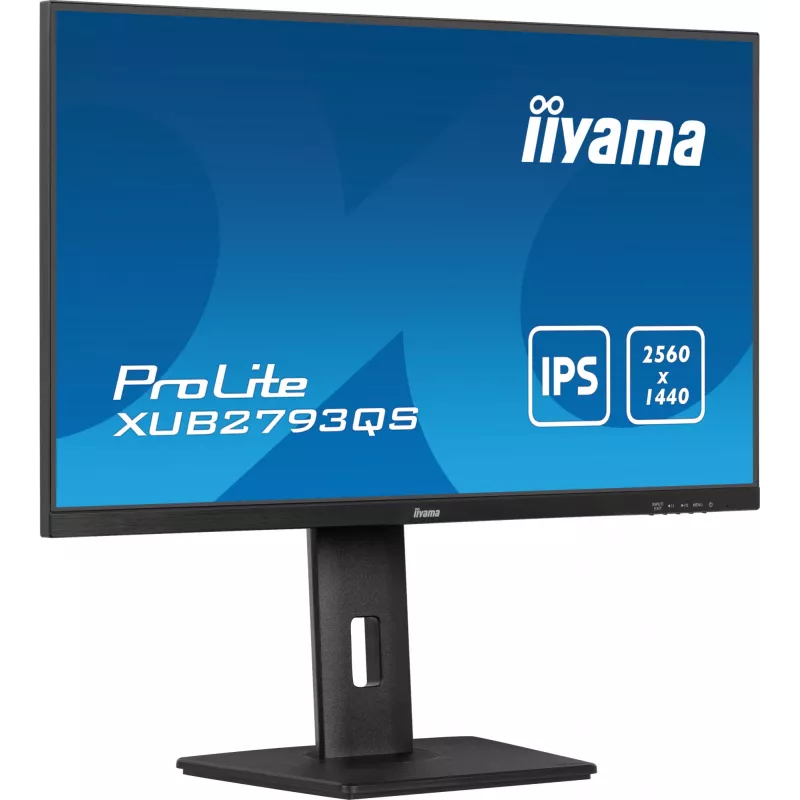 iiyama ProLite XUB2793QS-B7 monitor de computador 68,6 cm (27 inch) 2560 x 1440 píxeis Quad HD LED preto