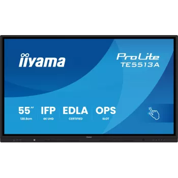 Ecrã tátil IIYAMA TE5513A-B2AG monitor tátil interativo de 55 inch
