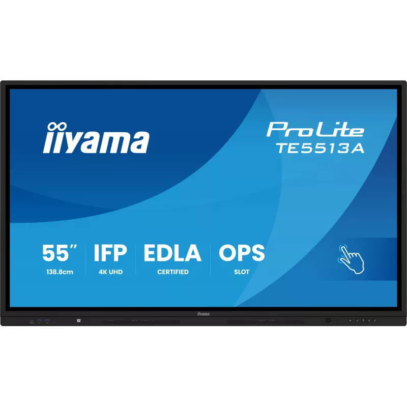 Ecrã tátil IIYAMA TE5513A-B2AG monitor tátil interativo de 55