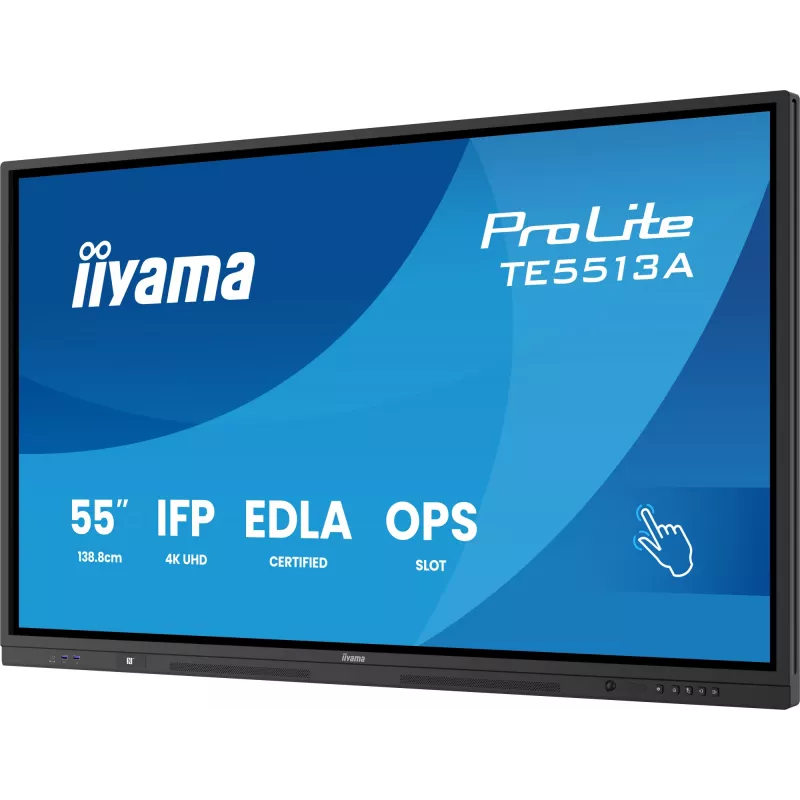 Ecrã tátil IIYAMA TE5513A-B2AG monitor tátil interativo de 55