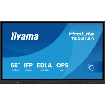 Ecrã plano interativo IIYAMA TE6513A-B2AG 64,5
