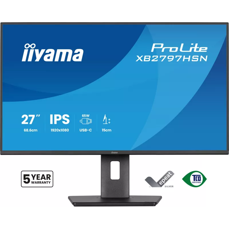 iiyama ProLite XB2797HSN-B1 monitor de computador 68,6 cm (27