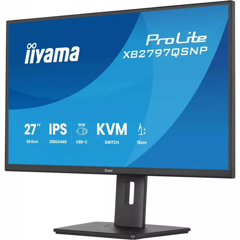 Monitor de computador IIYAMA ProLite XB2797QSNP-B1 68,6 cm (27
