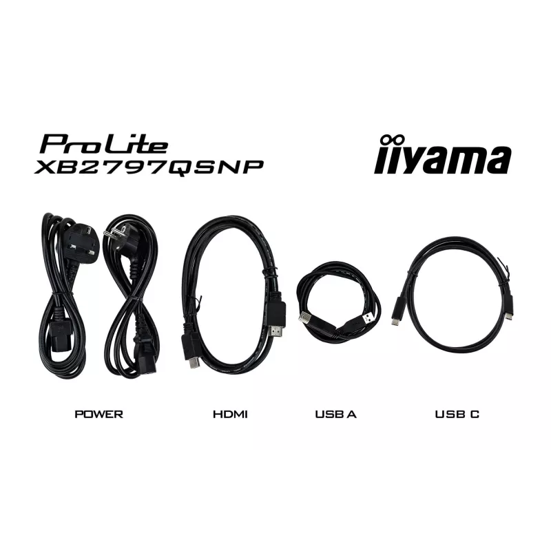 Monitor de computador IIYAMA ProLite XB2797QSNP-B1 68,6 cm (27