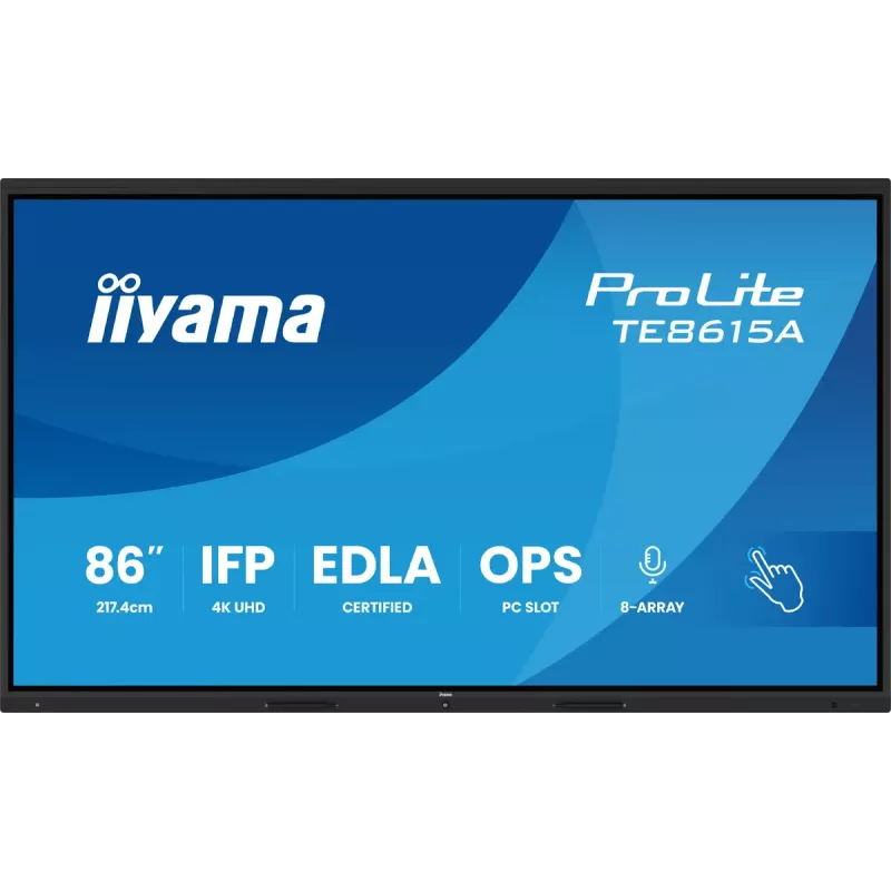 Ecrã tátil interativo IIYAMA TE8615A-B2AG 86