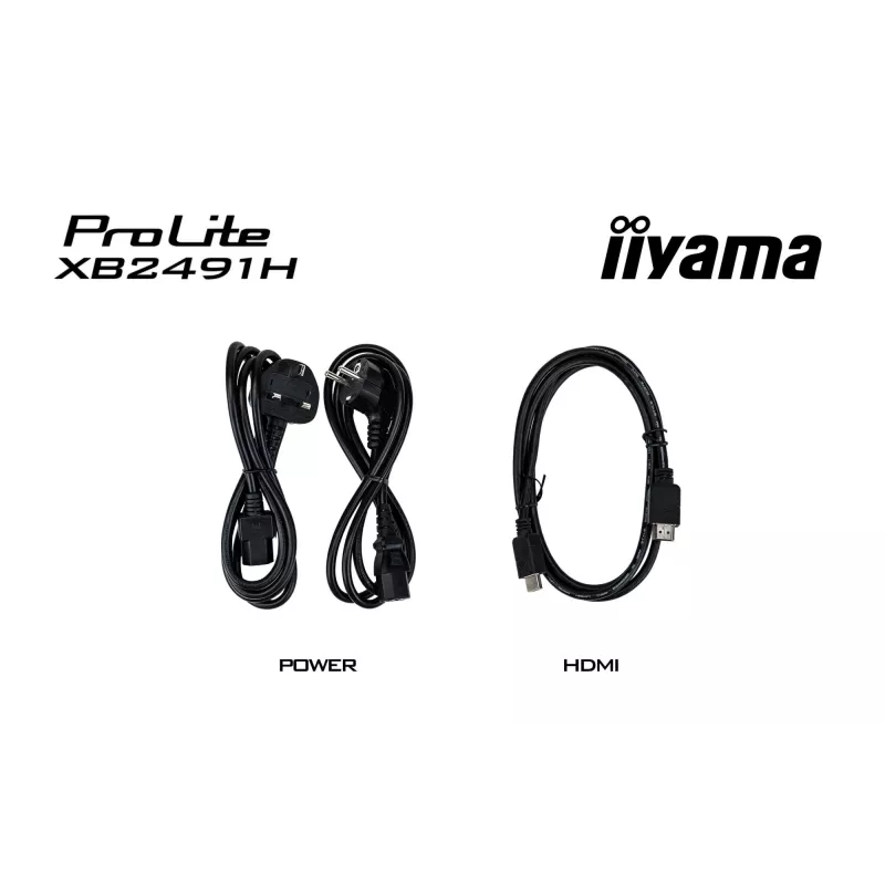 Monitor de computador IIYAMA ProLite XB2491H-B1 23,8