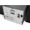 Micro-sistema de áudio doméstico Sharp XL-B512(BK) – 45 W, leitor de CD único, rádio FM, MP3, ligações de altifalantes tipo banana, preto