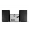 Micro-sistema de áudio doméstico Sharp XL-B512(BK) – 45 W, leitor de CD único, rádio FM, MP3, ligações de altifalantes tipo banana, preto