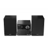 Micro-sistema de áudio doméstico Sharp XL-B512(BK) – 45 W, leitor de CD único, rádio FM, MP3, ligações de altifalantes tipo banana, preto