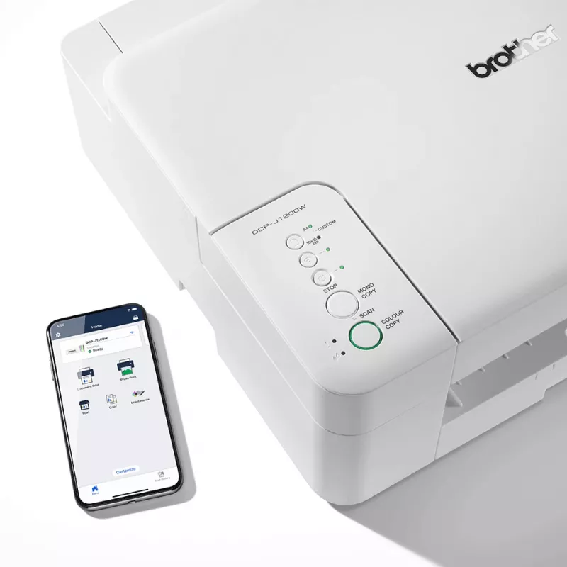 Impressora multifunções Brother DCP-J1200W jato de tinta A4 1200 x 6000 DPI Wi-Fi