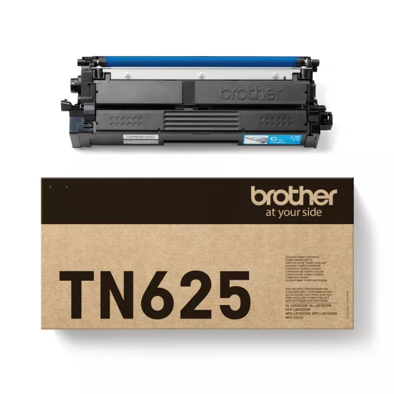 Toner Brother TN-625C ciano, original, rendimento 1800 páginas, 1 unid.