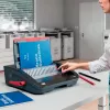 Encadernadora elétrica GBC CombBind® CB25E, encadernadora de pente, elétrica, 390 folhas, preto, vermelho