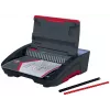 Encadernadora elétrica GBC CombBind® CB25E, encadernadora de pente, elétrica, 390 folhas, preto, vermelho