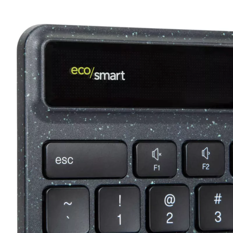 Teclado universal Targus Sustainable Energy Harvesting EcoSmart Bluetooth QWERTZ alemão preto