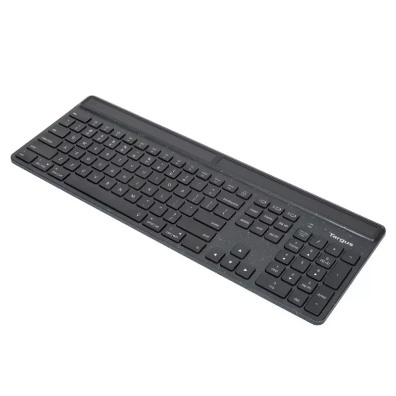 Teclado universal Targus Sustainable Energy Harvesting EcoSmart Bluetooth QWERTZ alemão preto