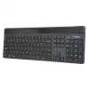 Teclado universal Targus Sustainable Energy Harvesting EcoSmart Bluetooth QWERTZ alemão preto