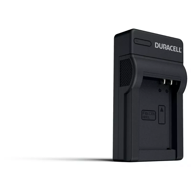 Carregador de bateria de câmara digital Duracell, USB, carregador interior, Canon NB-10L, preto, 5 V, 5 V