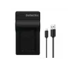Carregador de bateria de câmara digital Duracell, USB, carregador interior, Sony NP-FW50, preto, 5 V, 5 V