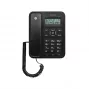 Motorola CT202 Telefone analógico com identificação de chamadas preto